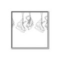 Picture of Hanging Skates _GroupedProduct_Square_Mini_ _GroupedProduct_Square_Canvas_Framed_