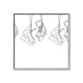 Picture of Hanging Skates _GroupedProduct_Square_Mini_ _GroupedProduct_Square_Canvas_Framed_