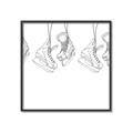Picture of Hanging Skates _GroupedProduct_Square_Mini_ _GroupedProduct_Square_Canvas_Framed_