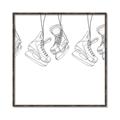 Picture of Hanging Skates _GroupedProduct_Square_Mini_ _GroupedProduct_Square_Canvas_Framed_