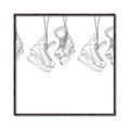 Picture of Hanging Skates _GroupedProduct_Square_Mini_ _GroupedProduct_Square_Canvas_Framed_