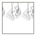Picture of Hanging Skates _GroupedProduct_Square_Mini_ _GroupedProduct_Square_Canvas_Framed_