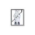 Picture of Hockey Polar Bear _GroupedProduct_Rectangle_Portrait_Mini_ _GroupedProduct_Rectangle_Portrait_Canvas_Framed_