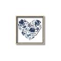Picture of Blue Heart Hockey _GroupedProduct_Square_Mini_ _GroupedProduct_Square_Canvas_Framed_