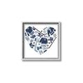 Picture of Blue Heart Hockey _GroupedProduct_Square_Mini_ _GroupedProduct_Square_Canvas_Framed_