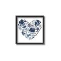 Picture of Blue Heart Hockey _GroupedProduct_Square_Mini_ _GroupedProduct_Square_Canvas_Framed_