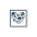 Picture of Blue Heart Hockey _GroupedProduct_Square_Mini_ _GroupedProduct_Square_Canvas_Framed_