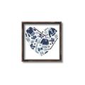 Picture of Blue Heart Hockey _GroupedProduct_Square_Mini_ _GroupedProduct_Square_Canvas_Framed_