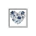 Picture of Blue Heart Hockey _GroupedProduct_Square_Mini_ _GroupedProduct_Square_Canvas_Framed_