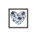 Picture of Blue Heart Hockey _GroupedProduct_Square_Mini_ _GroupedProduct_Square_Canvas_Framed_
