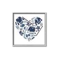 Picture of Blue Heart Hockey _GroupedProduct_Square_Mini_ _GroupedProduct_Square_Canvas_Framed_