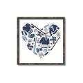 Picture of Blue Heart Hockey _GroupedProduct_Square_Mini_ _GroupedProduct_Square_Canvas_Framed_