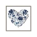 Picture of Blue Heart Hockey _GroupedProduct_Square_Mini_ _GroupedProduct_Square_Canvas_Framed_