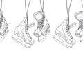 Picture of Hanging Skates _GroupedProduct_Square_Mini_ _GroupedProduct_Square_Unframed_Print_Only_