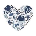 Picture of Blue Heart Hockey _GroupedProduct_Square_Mini_ _GroupedProduct_Square_Unframed_Print_Only_