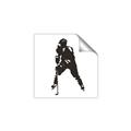 Picture of Player Silhouette _GroupedProduct_Square_Mini_ _GroupedProduct_Square_Unframed_Print_Only_