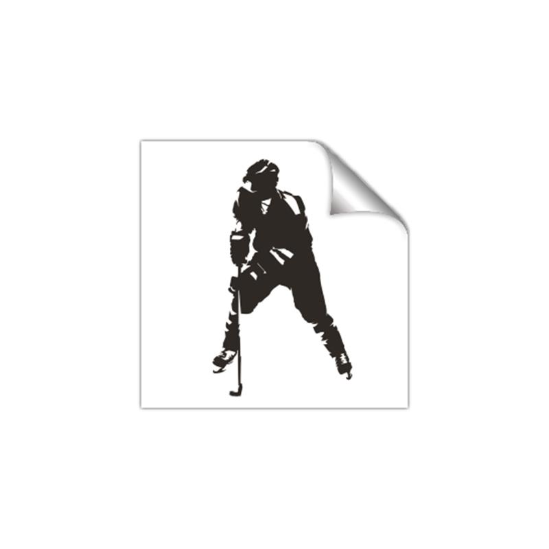 Picture of Player Silhouette _GroupedProduct_Square_Mini_ _GroupedProduct_Square_Unframed_Print_Only_