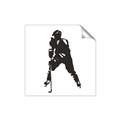 Picture of Player Silhouette _GroupedProduct_Square_Mini_ _GroupedProduct_Square_Unframed_Print_Only_