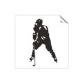 Picture of Player Silhouette _GroupedProduct_Square_Mini_ _GroupedProduct_Square_Unframed_Print_Only_