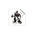 Picture of Goalie Silhouette _GroupedProduct_Square_Mini_ _GroupedProduct_Square_Unframed_Print_Only_