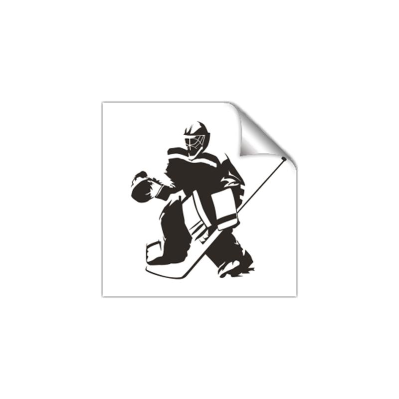 Picture of Goalie Silhouette _GroupedProduct_Square_Mini_ _GroupedProduct_Square_Unframed_Print_Only_