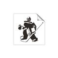 Picture of Goalie Silhouette _GroupedProduct_Square_Mini_ _GroupedProduct_Square_Unframed_Print_Only_