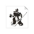 Picture of Goalie Silhouette _GroupedProduct_Square_Mini_ _GroupedProduct_Square_Unframed_Print_Only_