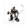 Picture of Goalie Silhouette _GroupedProduct_Square_Mini_ _GroupedProduct_Square_Unframed_Print_Only_