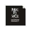 Picture of Go Play Hockey  _GroupedProduct_Square_Mini_ _GroupedProduct_Square_Unframed_Print_Only_