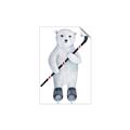 Picture of Hockey Polar Bear _GroupedProduct_Rectangle_Portrait_Mini_ _GroupedProduct_Rectangle_Portrait_Unframed_Print_Only_