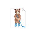 Picture of Hockey Bear _GroupedProduct_Rectangle_Portrait_Mini_ _GroupedProduct_Rectangle_Portrait_Unframed_Print_Only_