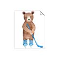 Picture of Hockey Bear _GroupedProduct_Rectangle_Portrait_Mini_ _GroupedProduct_Rectangle_Portrait_Unframed_Print_Only_