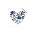 Picture of Blue Heart Hockey _GroupedProduct_Square_Mini_ _GroupedProduct_Square_Unframed_Print_Only_