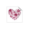 Picture of Pink Heart Hockey _GroupedProduct_Square_Mini_ _GroupedProduct_Square_Unframed_Print_Only_