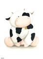 Picture of Cute Cow _GroupedProduct_Rectangle_Portrait_Mini_ _GroupedProduct_Rectangle_Portrait_Unframed_Print_Only_
