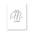 Picture of Before you're not little _GroupedProduct_Rectangle_Portrait_Mini_ _GroupedProduct_Rectangle_Portrait_Canvas_