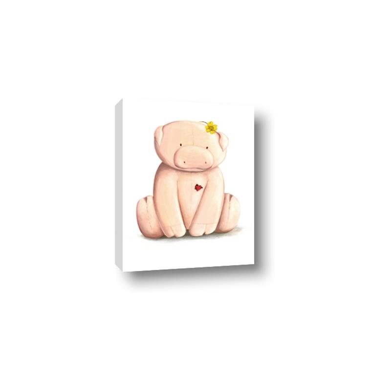 Picture of Cute Piggy _GroupedProduct_Rectangle_Portrait_Mini_ _GroupedProduct_Rectangle_Portrait_Canvas_