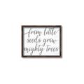 Picture of From little seeds _GroupedProduct_Rectangle_Landscape_Mini_ _GroupedProduct_Rectangle_Landscape_Canvas_Framed_