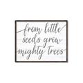Picture of From little seeds _GroupedProduct_Rectangle_Landscape_Mini_ _GroupedProduct_Rectangle_Landscape_Canvas_Framed_