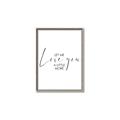 Picture of Let me Love you _GroupedProduct_Rectangle_Portrait_Mini_ _GroupedProduct_Rectangle_Portrait_Canvas_Framed_