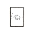 Picture of Let me Love you _GroupedProduct_Rectangle_Portrait_Mini_ _GroupedProduct_Rectangle_Portrait_Canvas_Framed_