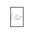 Picture of Let me Love you _GroupedProduct_Rectangle_Portrait_Mini_ _GroupedProduct_Rectangle_Portrait_Canvas_Framed_