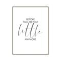 Picture of Before you're not little _GroupedProduct_Rectangle_Portrait_Mini_ _GroupedProduct_Rectangle_Portrait_Canvas_Framed_