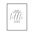 Picture of Before you're not little _GroupedProduct_Rectangle_Portrait_Mini_ _GroupedProduct_Rectangle_Portrait_Canvas_Framed_