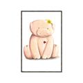 Picture of Cute Piggy _GroupedProduct_Rectangle_Portrait_Mini_ _GroupedProduct_Rectangle_Portrait_Canvas_Framed_