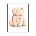 Picture of Cute Piggy _GroupedProduct_Rectangle_Portrait_Mini_ _GroupedProduct_Rectangle_Portrait_Canvas_Framed_