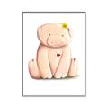 Picture of Cute Piggy _GroupedProduct_Rectangle_Portrait_Mini_ _GroupedProduct_Rectangle_Portrait_Canvas_Framed_
