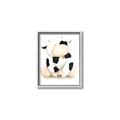 Picture of Cute Cow _GroupedProduct_Rectangle_Portrait_Mini_ _GroupedProduct_Rectangle_Portrait_Canvas_Framed_