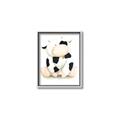 Picture of Cute Cow _GroupedProduct_Rectangle_Portrait_Mini_ _GroupedProduct_Rectangle_Portrait_Canvas_Framed_