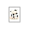 Picture of Cute Cow _GroupedProduct_Rectangle_Portrait_Mini_ _GroupedProduct_Rectangle_Portrait_Canvas_Framed_